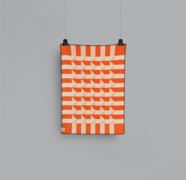 Hovedbilde Kvam - Orange babypledd