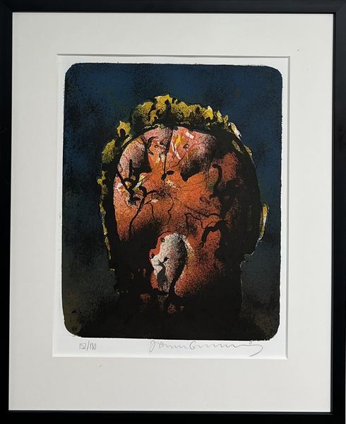 Hovedbilde Håkon Gullvåg - Rød stol med gutt